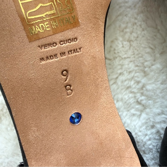 NEW!!! Something Blue Bridal women shoes with feathers size 9 Retail 430$